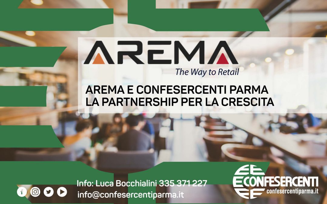 AREMA e Confesercenti Parma Partner per la crescita