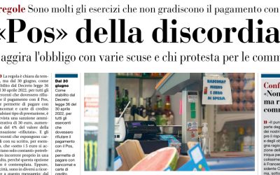 Pagamenti elettronici, Presidente Chittolini: “Sanzioni inique, commissioni insostenibili per le piccole imprese”. Antolini: “Pagare il caffè con il Pos? Conviene offrirlo”