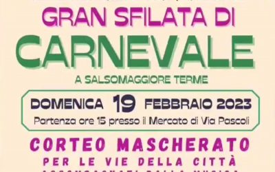 Gran Sfilata di Carnevale a Salsomaggiore Terme domenica 19 febbraio
